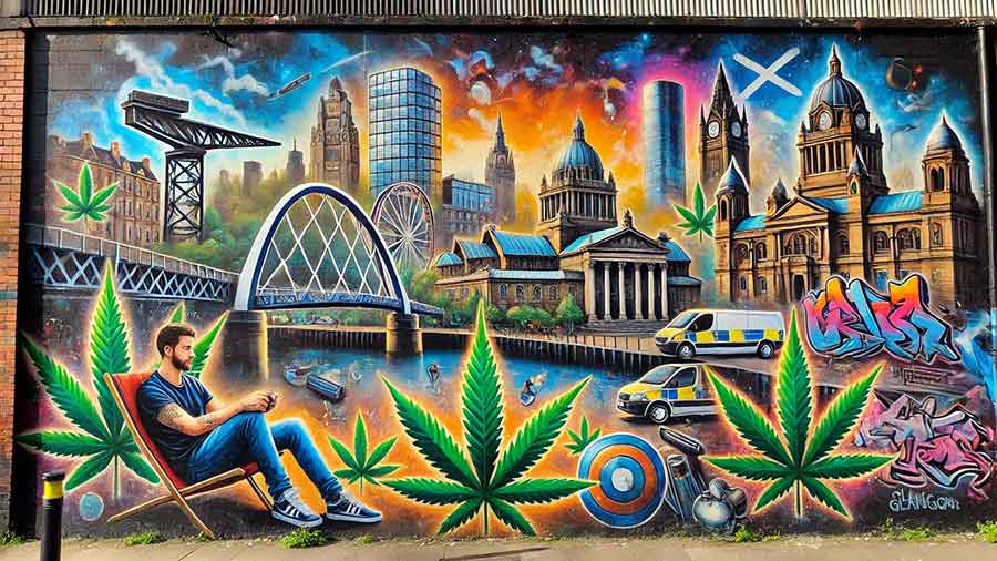 Glasgow - Cannabis Urlaub