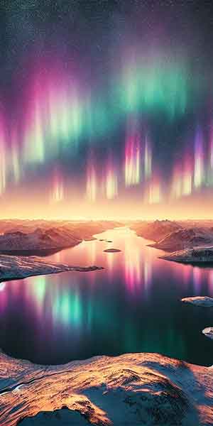 polarlichter im urlaub beobachten