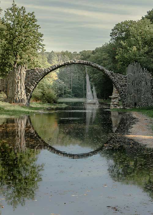 rakotzbrücke - teufelsbrücke