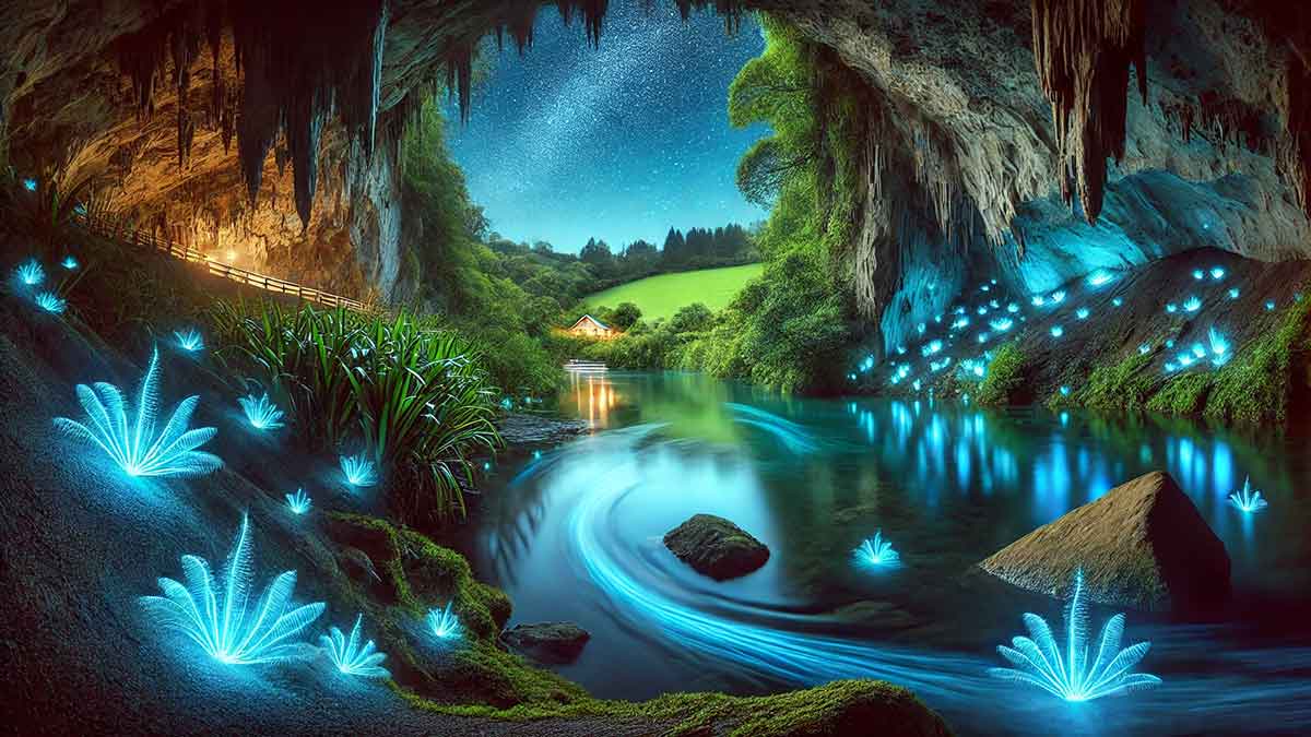 Magische Waitomo Caves und Cannabis-Urlaub in Neuseeland