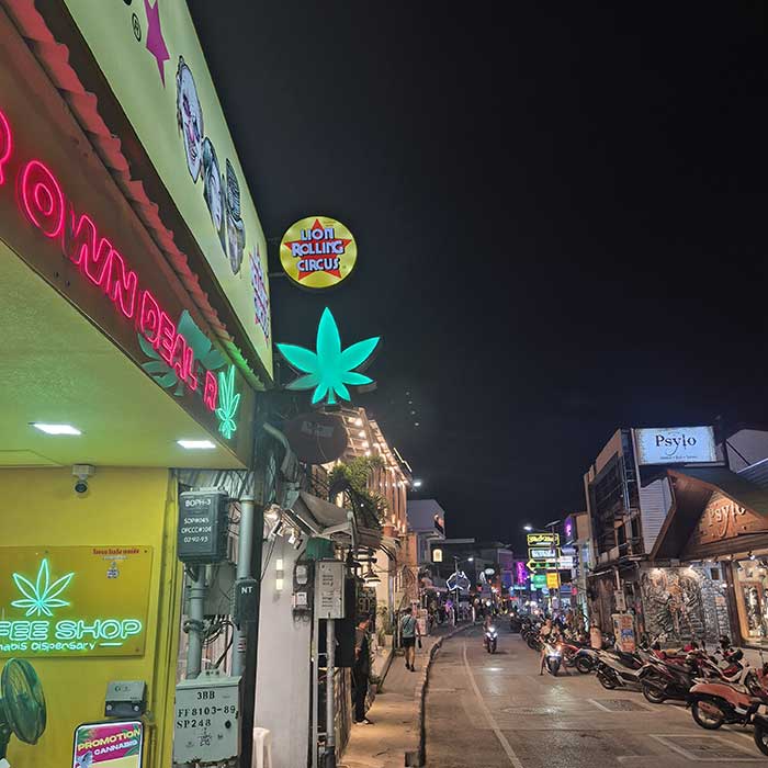 koh samu lion rolling circus cannabis