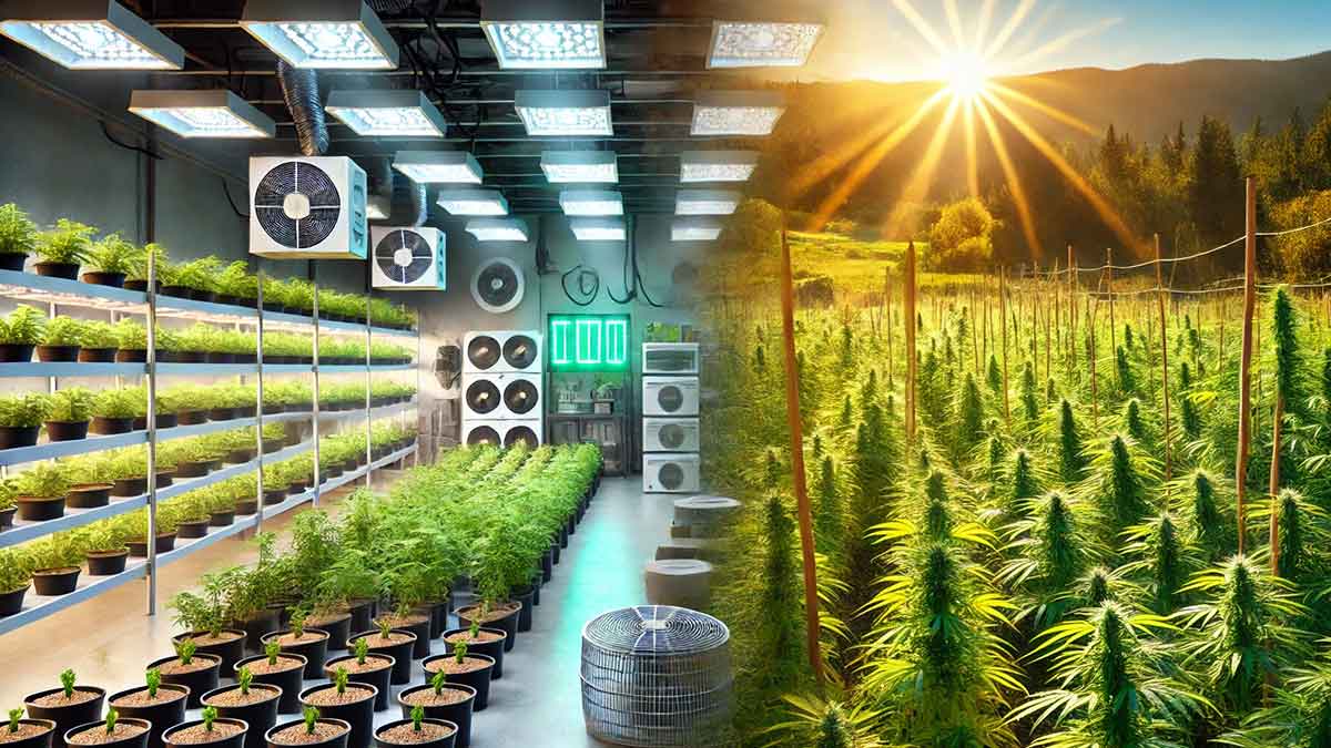 Bio-Cannabis: Indoor vs. Outdoor – Was ist gesünder und nachhaltiger?