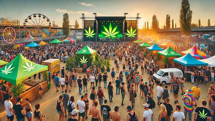 Die besten Cannabis-Festivals weltweit erleben