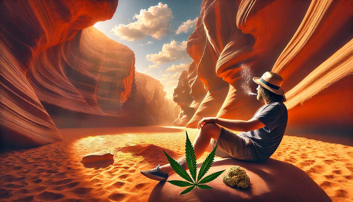 Antelope Canyon & Cannabis: Naturwunder und Entspannung in Arizona