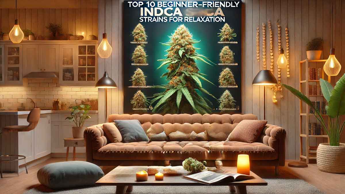 Die 10 besten Indica-Cannabissorten für Einsteiger