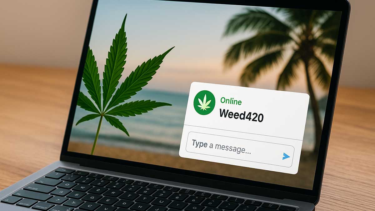 Live-Chat bei Cannabisurlaub – direkt mit Weed420 schreiben