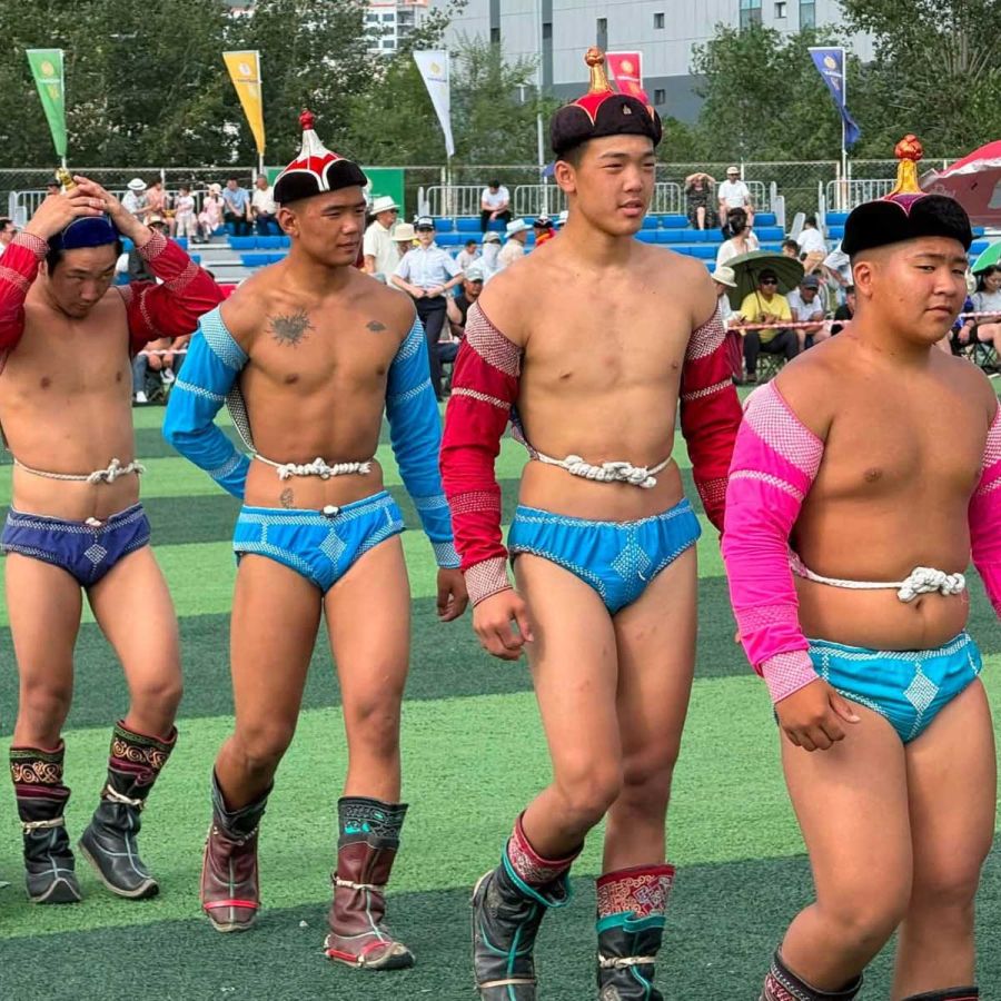 naadam fest mongolei ringen
