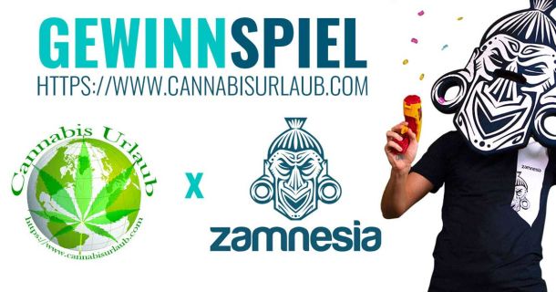 Das Gewinnspiel | Zamnesia & Cannabis Urlaub