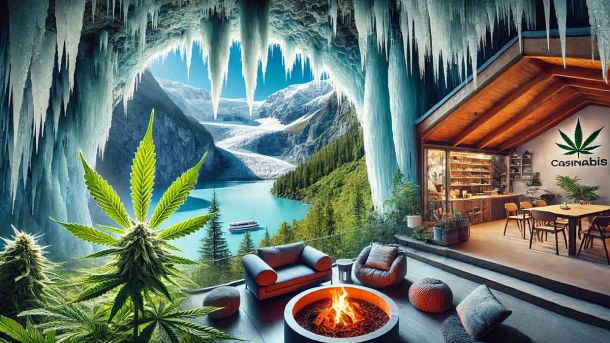 Cannabis-Urlaub an der größten Eishöhle der Welt in Österreich