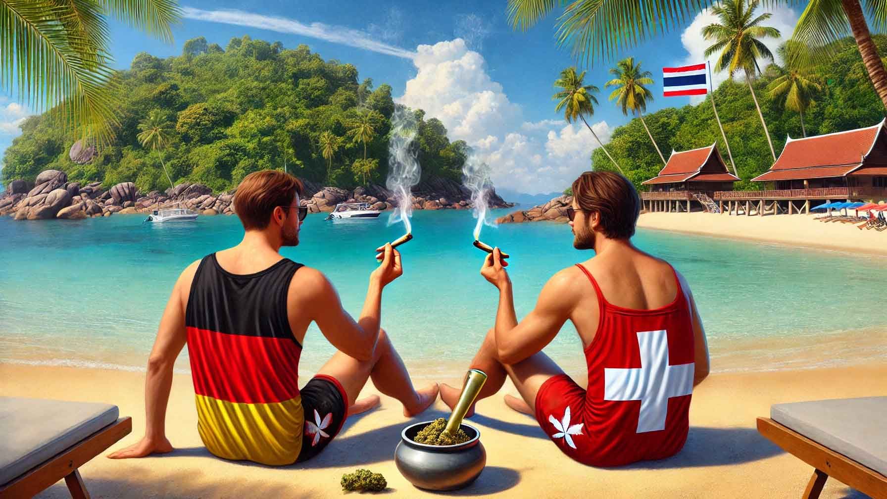 Kantiang Bay, Thailand: Entspannung und Cannabis-Urlaub