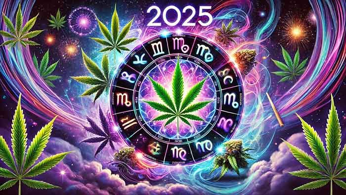 Dein Cannabis-Horoskop: 2025 voller Magie