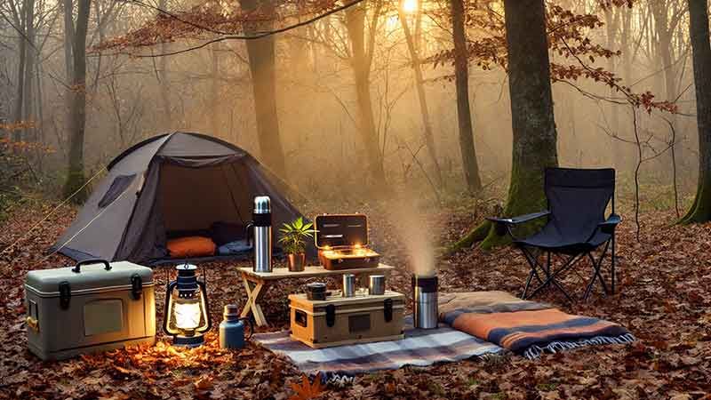 Herbst-Camping: Ausrüstung & Tipps für Cannabis-Fans